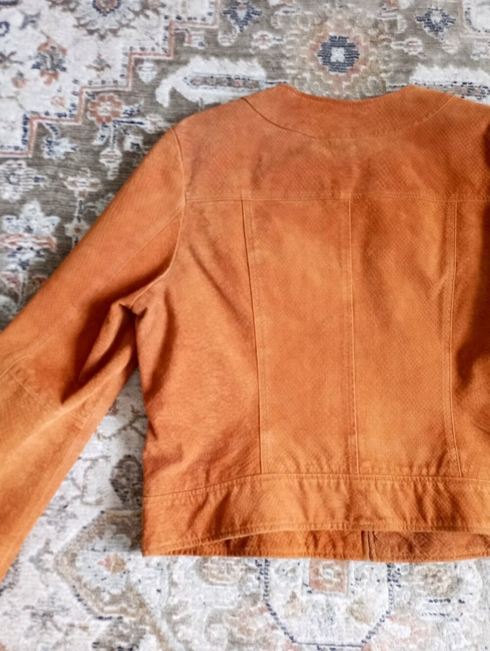 Bernardo vintage Y2K brown suede leather jacket - Picture 5 of 8